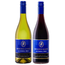 Holden James sauvignon blanc of cabernet sauvignon alcoholvrije wijn